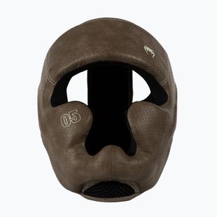 Kask bokserski Venum Impact Evo Scales Headgear brown