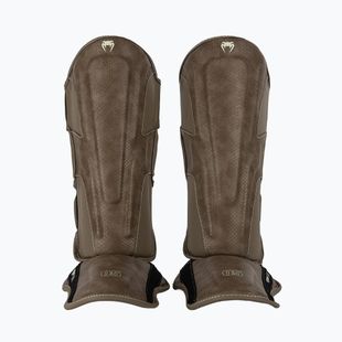 Ochraniacze do piszczeli i stóp Venum Impact Evo Scales Shinguards brown