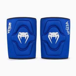 Ochraniacze kolan Venum Kontact Knee Pad royal blue/silver