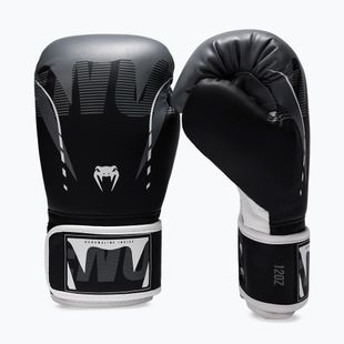 Rękawice bokserskie Venum Adrenaline Boxing black/silver grey