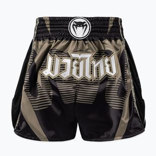 Spodenki treningowe męskie Venum Adrenaline Muay Thai black/sand