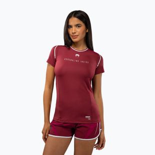 Koszulka damska Venum Adrenaline Dry-Tech burgundy/pink