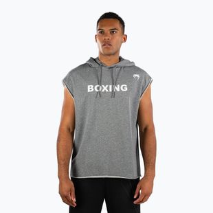 Bluza męska Venum Boxing VT Sleeveless Hoodie heather grey