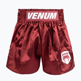 Spodenki treningowe męskie Venum Classic Evo Muay Thai burgundy