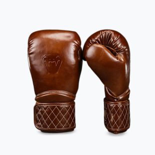 Rękawice bokserskie Venum Impact Classic Boxing shiny havana