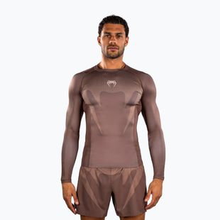 Rashguard longsleeve męski Venum No Gi Rashguards chocolate brown