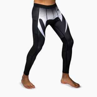 Legginsy treningowe meskie Venum No Gi Spats black/white