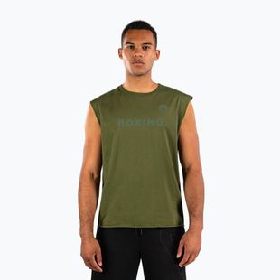 Koszulka męska Venum Boxing VT Sleeveless military green