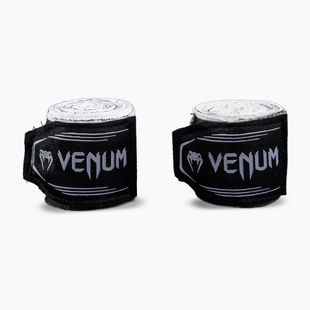 Bandaże bokserskie Venum Bats Night Handwraps 400 cm black/white