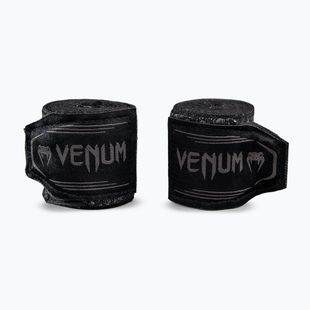 Bandaże bokserskie Venum Santa Muerte Handwraps 400 cm black/white