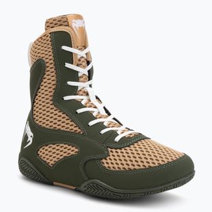 Buty bokserskie męskie Venum Contender Boxing military green/sand