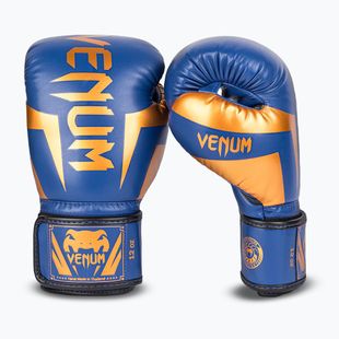 Rękawice bokserskie Venum Elite blue/black/copper