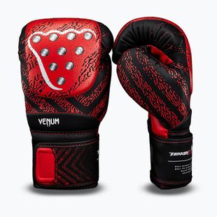 Rękawice bokserskie Venum x TEKKEN 8 Kazuya Boxing red/black