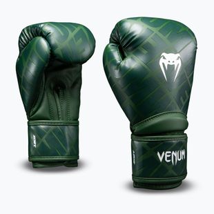 Rękawice bokserskie Venum Contender 1.5 XT 3D Boxing forest green