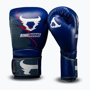 Rękawice bokserskie Venum Ringhorns Charger Boxing navy blue/red