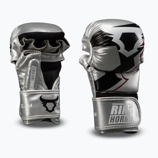 Rękawice bokserskie Venum Ringhorns Charger Boxing silver/black