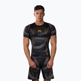 Rashguard męski Venum Matupa Short Sleeve black/grey/gold