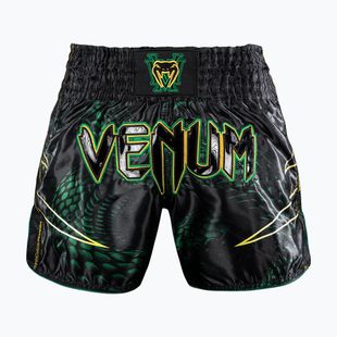 Spodenki treningowe męskie Venum Matupa Muay Thai black/green/gold