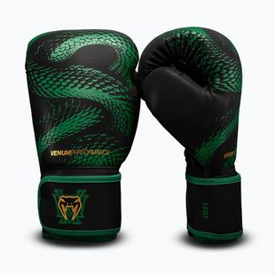Rękawice bokserskie Venum Matupa Boxing black/green/gold