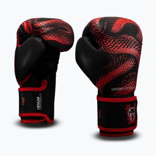 Rękawice bokserskie Venum Matupa Boxing black/red/silver