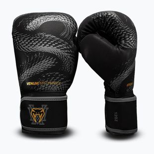 Rękawice bokserskie Venum Matupa Boxing black/grey/gold