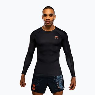 Rashguard longsleeve męski Venum Thunder Dragon black/grey/copper