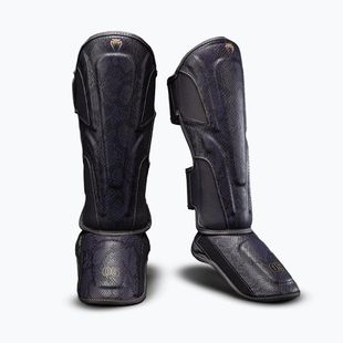 Ochraniacze piszczeli i stóp Venum Impact Evo Scales Shin dark purple