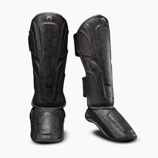 Ochraniacze piszczeli i stóp Venum Impact Evo Scales Shin dark grey