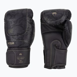 Rękawice bokserskie Venum Impact Evo Scales Boxing dark purple