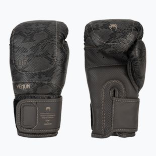 Rękawice bokserskie Venum Impact Evo Scales Boxing dark grey