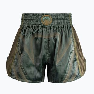 Spodenki treningowe Venum Stealth Muay Thai khaki/dark green