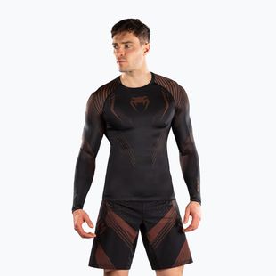 Rashguard męski długi rękaw Venum No-Gi 6.0 Rashguard black/brown