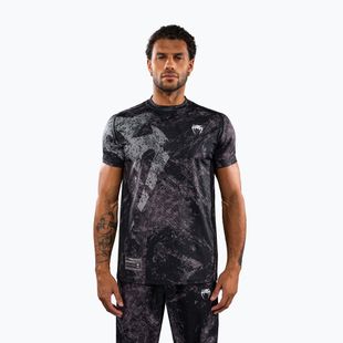Koszulka męska Venum Rage & Workout Dry Tech black/grey