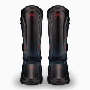 Ochraniacze piszczeli Venum Demon Shin black/grey