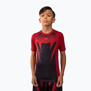 Rashguard dziecięcy Venum Attack Rashguard SS black/red