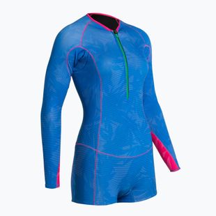 Pianka do pływania damska ROXY 1,5 mm Pop Surf Chest Zip Springsuit Qlock blue