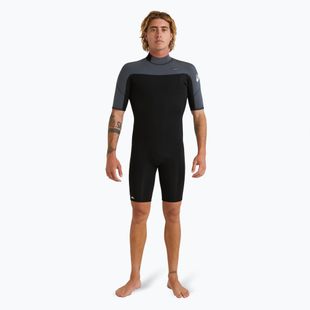Pianka do pływania męska Quiksilver Everyday Sessions 2/2 mm Back Zip Springsuit black/gun metal