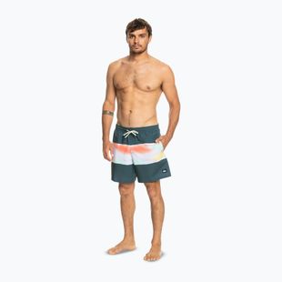 Szorty kąpielowe męskie Quiksilver Surfsilk Air-Brush Volley 17" midnight navy