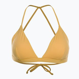 Góra od stroju kąpielowego Billabong Sol Searcher Cross Back golden peach