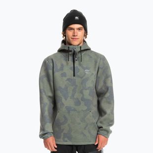 Bluza snowboardowa Quiksilver Shredder Hoodie tie dye true black