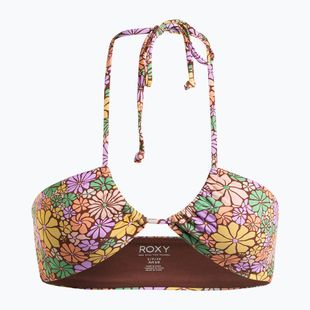 Góra od stroju kąpielowego ROXY All About Sol Bandeau root beer all about sol mini