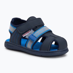 Sandały dziecięce Kickers Kickbeachou navy
