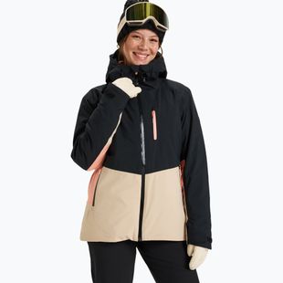Kurtka snowboardowa damska ROXY Peakside true black