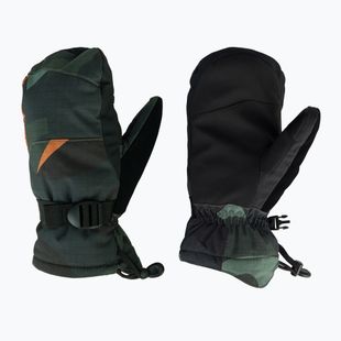 Rękawice snowboardowe dziecięce Quiksilver Mission Mitt puzzle camo sea spray