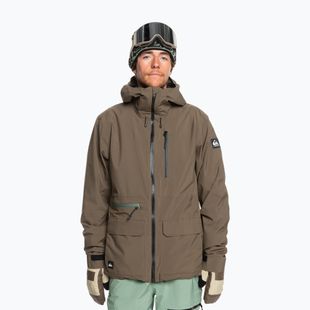 Kurtka snowboardowa męska Quiksilver Quest Stretch 20K canteen