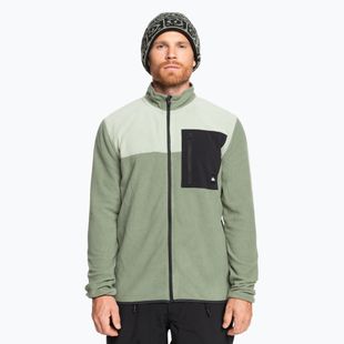 Bluza snowboardowa męska Quiksilver Aker Full Zip Fleece sea spray