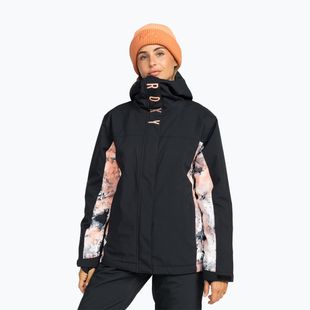 Kurtka snowboardowa damska ROXY Galaxy peach pink big dreamy picture