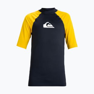 Koszulka do pływania dziecięca Quiksilver Everyday UPF50 dark navy/solar power