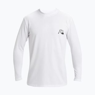 Longsleeve do pływania męski Quiksilver DNA Bubble Logo white