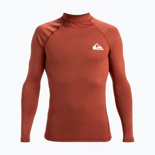Longsleeve do pływania męski Quiksilver Everyday UPF50 henna